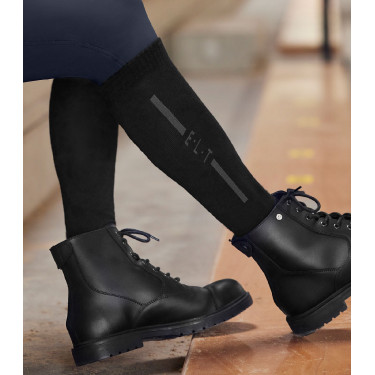 Calze da equitazione unisex in merino ELT Nero