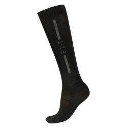 Calze da equitazione unisex in merino ELT Nero