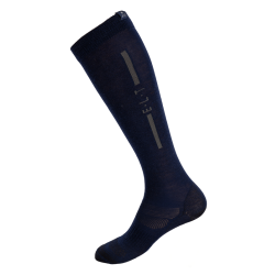 Calze da equitazione unisex in merino ELT Blu profondo