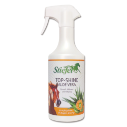 Spray lucentezza cavallo all’Aloe Vera | Equitazione Spray lucentezza cavallo all’Aloe Vera | Equitazione