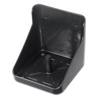 Supporto per pietra da leccare Waldhausen in plastica Nero