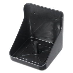 Supporto per pietra da leccare Waldhausen in plastica Nero