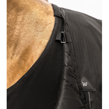 Sottocoperta in pile Waldhausen Nero