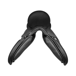 Sella mista Waldhausen Premium in cuoio Nero