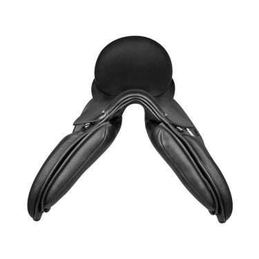 Sella mista Waldhausen Premium in cuoio Nero