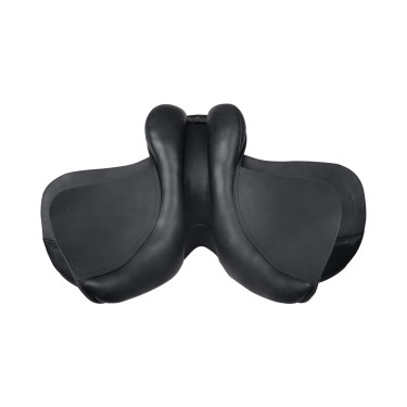 Sella mista Waldhausen Premium in cuoio Nero