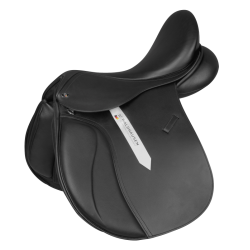 Sella mista Waldhausen Premium in cuoio Nero