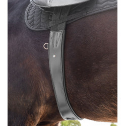 Cinghia Waldhausen in cuoio elastico Nero