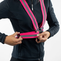 Gilet regolabile con bande riflettenti Horze Rosa