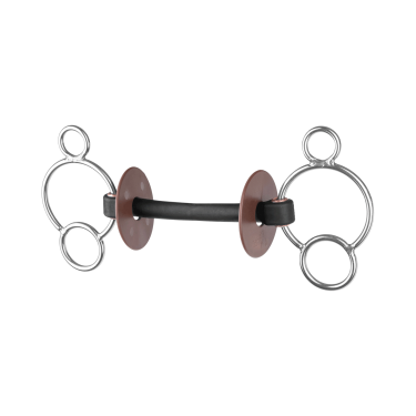 Filetto 3 anelli equitazione Beris Pure extra soft