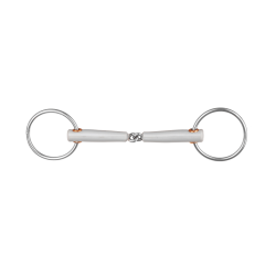 Mors Beris semplice snodo anello 6 cm Medio Argento