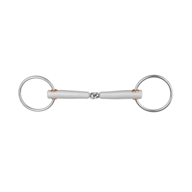 Mors Beris semplice snodo anello 6 cm Medio Argento