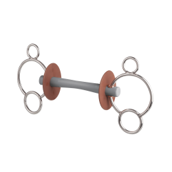 Filetto equitazione 3 anelli Beris Comfort | Equi-Clic