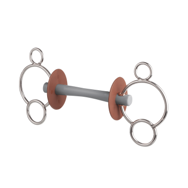 Filetto equitazione 3 anelli Beris Comfort | Equi-Clic