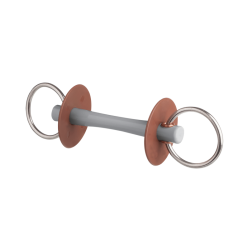 Filet Beris con imboccatura Comfort, anello 6 cm Morbido Grigio