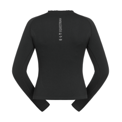 T-shirt tecnico ELT in maglia 3D Richmond a maniche lunghe da donna Nero