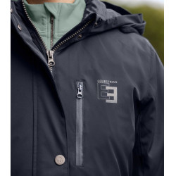 Parka tecnica da equitazione ELT Ava per bambini Blu profondo