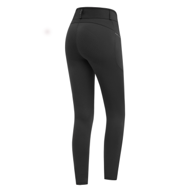 Pantaloni da equitazione ELT Romy Glam donna Nero Pantaloni da equitazione ELT Romy Glam donna Nero