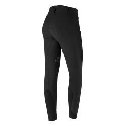Pantaloni da equitazione riscaldati ELT Comfort Heart donna Nero