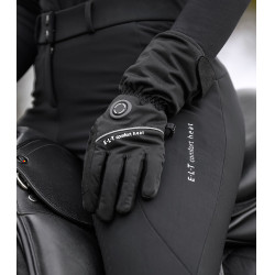 Pantaloni da equitazione riscaldati ELT Comfort Heart donna Nero