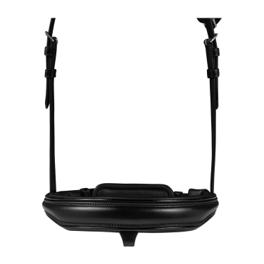 Briglia verniciata Waldhausen S-Line Blackshine capezzina combinata pull back Nero Briglia verniciata Waldhausen S-Line Blackshine capezzina combinata pull back Nero