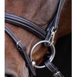 Briglia Waldhausen X-Line Work capezzina combinata Marrone