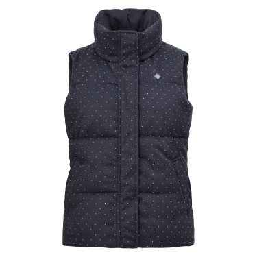 Gilet imbottito Imperial Riding Belle Herringbone donna Grigio