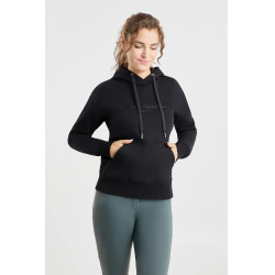 Felpa con cappuccio da donna Donika Horze Blu scuro