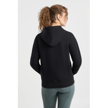 Felpa con cappuccio da donna Donika Horze Blu scuro