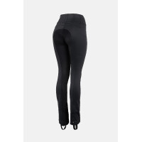 Pantaloni jodhpur da equitazione da donna Eydis con fondina in suede sintetico Horze Nero Pantaloni jodhpur da equitazione da donna Eydis con fondina in suede sintetico Horze Nero