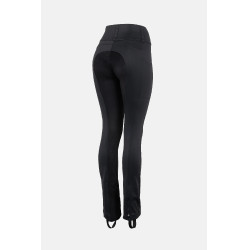Pantaloni jodhpur da equitazione da donna Eydis con fondina in suede sintetico Horze Nero Pantaloni jodhpur da equitazione da donna Eydis con fondina in suede sintetico Horze Nero