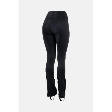 Eydis pantaloni da equitazione jodhpur da donna con grip integrale Horze Nero