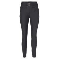 Pantaloni da equitazione softshell Kristin Mountain Horse donna Nero