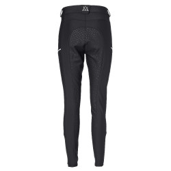 Pantaloni da equitazione softshell Kristin Mountain Horse donna Nero