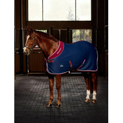 Coperta da concorso Opulence a collo standard WeatherBeeta Marino / bordeaux Blu
