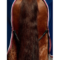 Coperta da concorso Opulence a collo standard WeatherBeeta Marino / bordeaux Blu