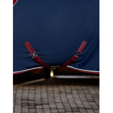 Coperta da concorso Opulence a collo standard WeatherBeeta Marino / bordeaux Blu