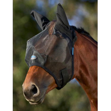 Maschera antimosche con orecchie ComFiTec Insect Guard Weatherbeeta Nero