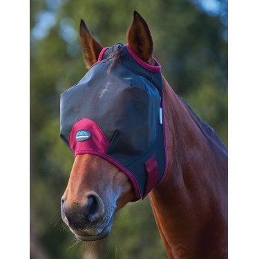 Maschera antimosche a rete fine ComFiTec WeatherBeeta Nero / bordeaux