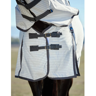 Coperta combinata ibrida Weatherbeeta Bianco / carbone di legna