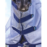 ComFiTec Hexi Shield coperta antimosche Combo Weatherbeeta Argento / blu navy / bianco
