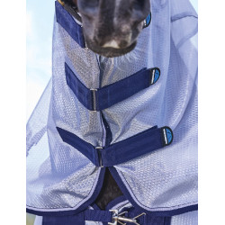 ComFiTec Hexi Shield coperta antimosche Combo Weatherbeeta Argento / blu navy / bianco
