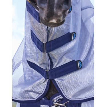 ComFiTec Hexi Shield coperta antimosche Combo Weatherbeeta Argento / blu navy / bianco