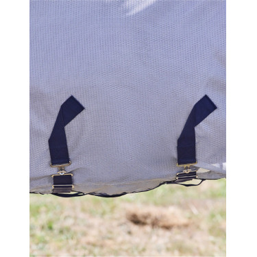 ComFiTec Hexi Shield coperta antimosche Combo Weatherbeeta Argento / blu navy / bianco
