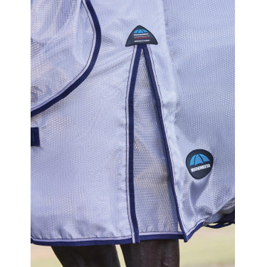 ComFiTec Hexi Shield coperta antimosche Combo Weatherbeeta Argento / blu navy / bianco