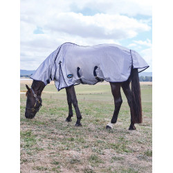 ComFiTec Hexi Shield coperta antimosche Combo Weatherbeeta Argento / blu navy / bianco