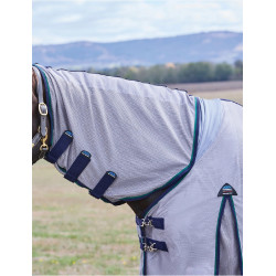 ComFiTec Zephyr coperta antimosche combo Weatherbeeta Grigio / blu navy / verde abete