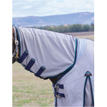 ComFiTec Zephyr coperta antimosche combo Weatherbeeta Grigio / blu navy / verde abete