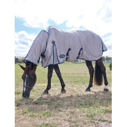 ComFiTec Zephyr coperta antimosche combo Weatherbeeta Grigio / blu navy / verde abete