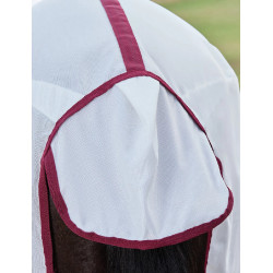 ComFiTec Essential coperta antimosche combo Weatherbeeta Bianco / bordeaux